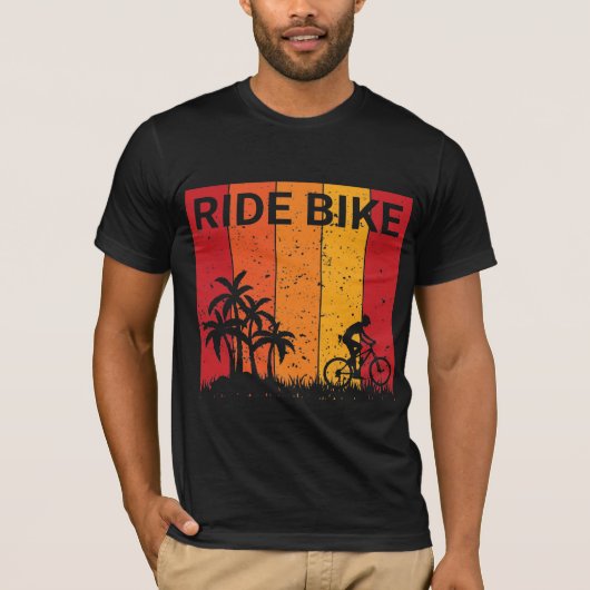 Ride Bike T-shirt Design (Voorkant)