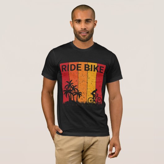 Ride Bike T-shirt Design (Voorkant volledig)