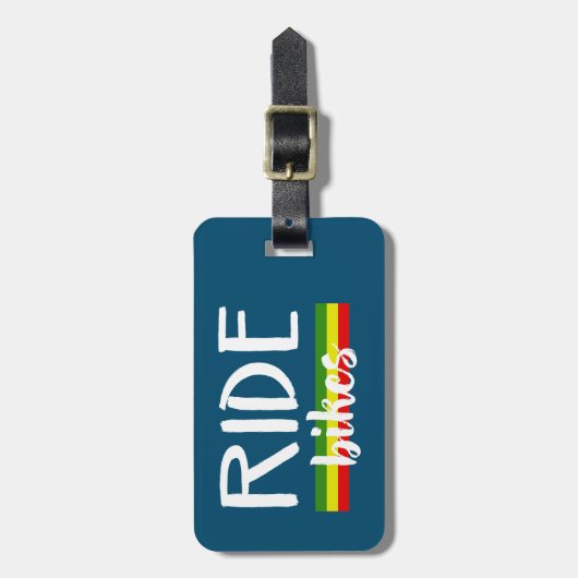 Ride Bikes Bagagelabel (Voorkant verticaal)