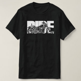 Ride Bold – Retro motorfiets cadeau T-shirt