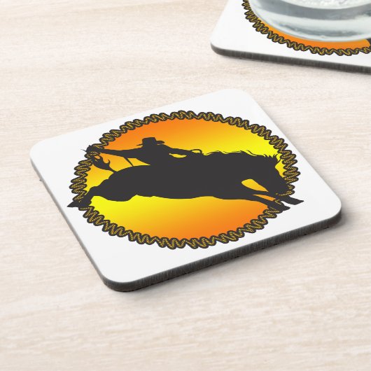 Ride Bronc Drankjes Onderzetter (Linkerzijde)