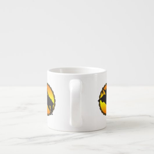 Ride Bronc Espresso Kop (Achterkant)