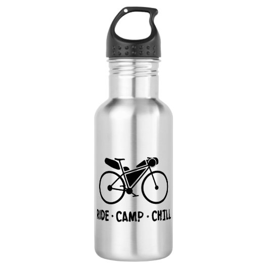 Ride Camp Chill Bikepacking Waterfles (Voorkant)