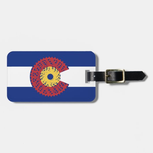 Ride Colorado (fietscassette) Bagagelabel (Voorkant horizontaal)