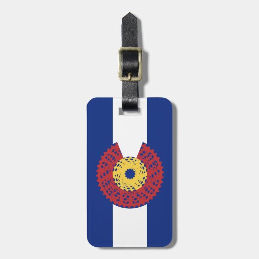 Ride Colorado (fietscassette) Bagagelabel (Voorkant verticaal)