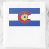 Ride Colorado (fietscassette) Rechthoekige Sticker (Tas)