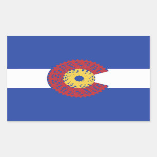 Ride Colorado (fietscassette) Rechthoekige Sticker