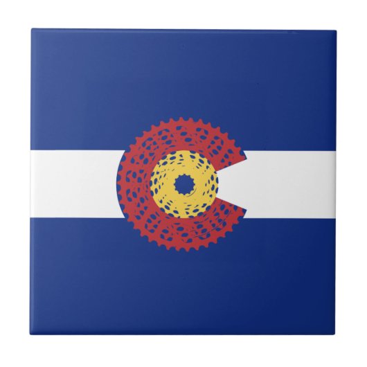 Ride Colorado (fietscassette) Tegeltje (Voorkant)