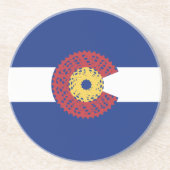 Ride Colorado (fietscassette) Zandsteen Onderzetter (Voorkant)