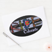 Ride Colorado snowboard stickers (Envelop)
