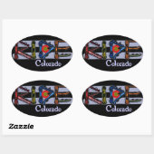 Ride Colorado snowboard stickers (Vel)