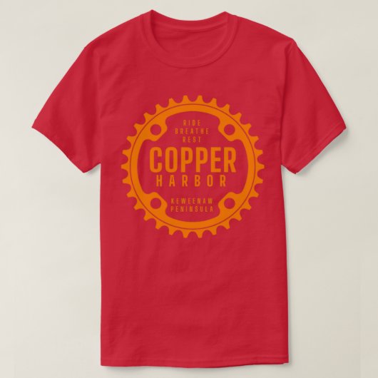 Ride Copper Harbour T-shirt (Design voorkant)