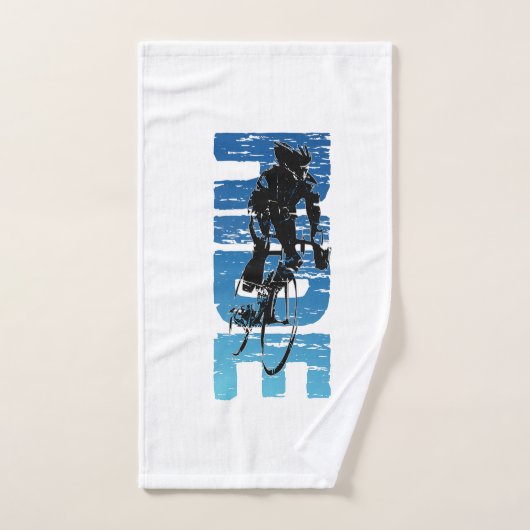 Ride -  cycli verticaal handdoek (Handdoek)