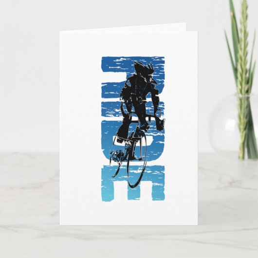 Ride -  cycli verticaal kaart (Voorkant)