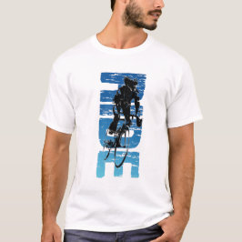 Ride - cycli verticaal t-shirt