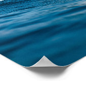 Ride de Blauwe Golf aan Overwinning | Politiek Poster (Hoek)