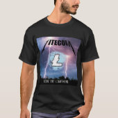 Ride de Bliksem met Litecoin T-shirt (Voorkant)