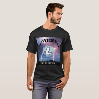 Ride de Bliksem met Litecoin T-shirt