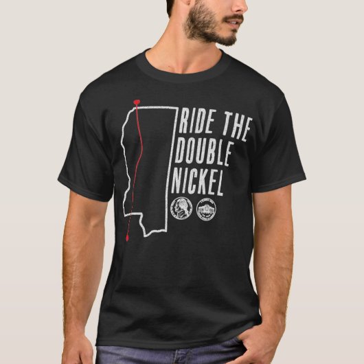 Ride de Dubbele Nickel Premium T-shirt (Voorkant)