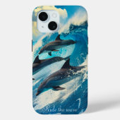 Ride de golf Case-Mate iPhone case (Achterkant)