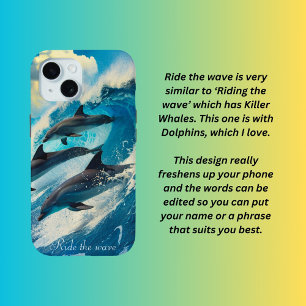 Ride de golf iPhone 15 case