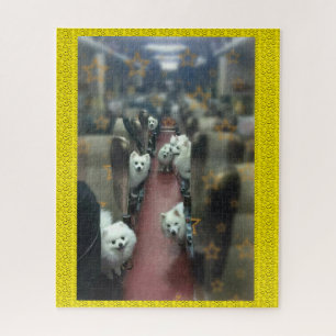 Ride de hondentrein legpuzzel