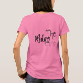 Ride de lijn van de Ridge T-shirt (Achterkant)