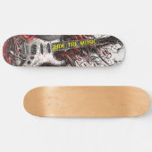 Ride De Muziek elektrische gitaar Persoonlijk Skateboard (Horizontaal)