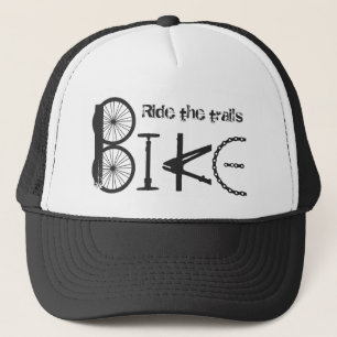 Ride de Trails Inspirerend Motiverend Fietstochten Trucker Pet