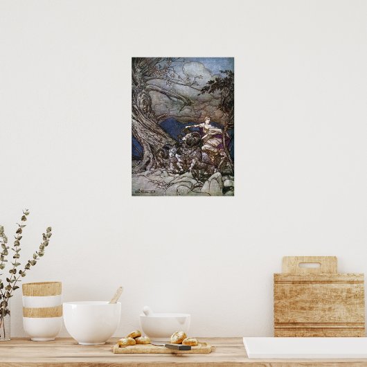 Ride de Valkyries 2 Poster (Keuken)