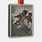 Ride de Valkyries Metalen Ornament (Rechts)