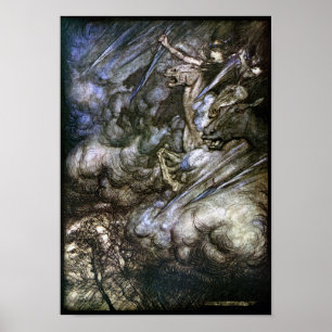 Ride de Valkyries Poster