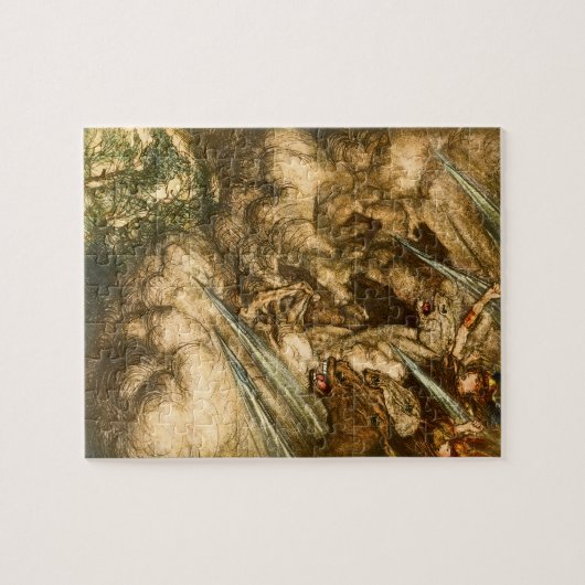 Ride de Valkyries Puzzle Legpuzzel (Horizontaal)