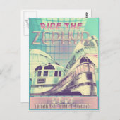 Ride de Zephyr  Nostalgia 1949 Briefkaart (Voorkant / Achterkant)