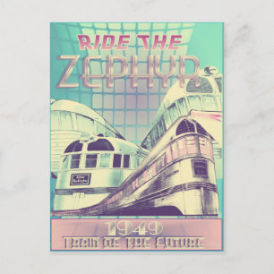 Ride de Zephyr  Nostalgia 1949 Briefkaart