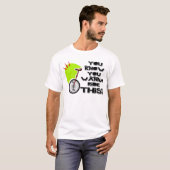 Ride deze Unicycle T-shirt (Voorkant volledig)