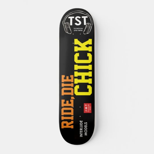 RIDE DIE CHIC SKATEBOARD (Voorkant)
