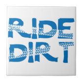 Ride Dirt Tegeltje (Voorkant)