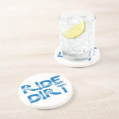 Ride Dirt Zandsteen Onderzetter (Zijkant)