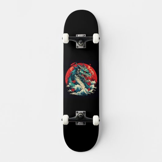 Ride Draak Persoonlijk Skateboard (Voorkant)