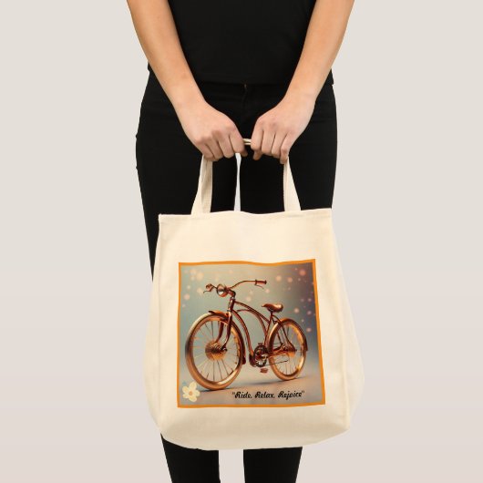 "Ride Easy" Tote Bag (Voorkant (product))