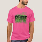 Ride Eat Sleep MTB Herhalen mountainbiking 1 T-shirt (Voorkant)