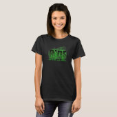 Ride Eat Sleep MTB Herhalen mountainbiking T-shirt (Voorkant volledig)