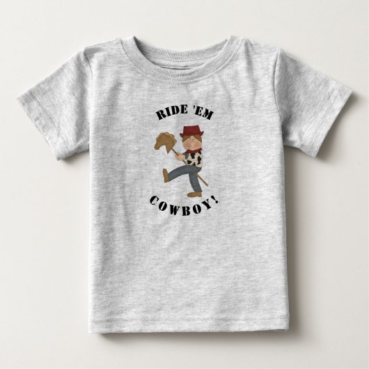 Ride 'Em Cowboy (bruin haar) (Voorkant)