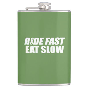 Ride Fast Eat Slow Heupfles
