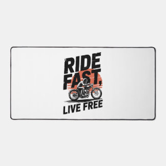 Ride Fast Live Gratis Fietser T-shirt Bureaumat