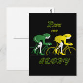 Ride For Glory  Briefkaart (Voorkant / Achterkant)
