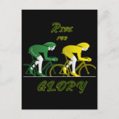 Ride For Glory  Briefkaart (Voorkant)