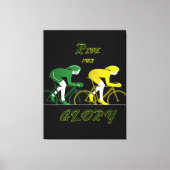 Ride For Glory Canvas Art (Voorkant)