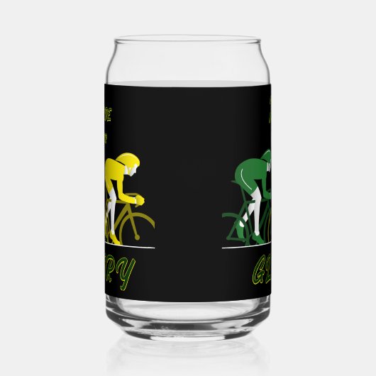 Ride For Glory Canvas Art Blikvorm Glas (Links)